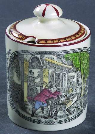Dickens Rust (Multisided) Marmalade & Lid