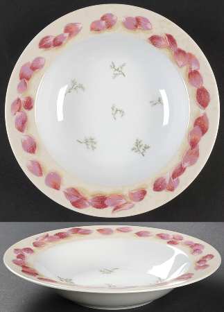 American Beauty Large Rim Soup Bowl