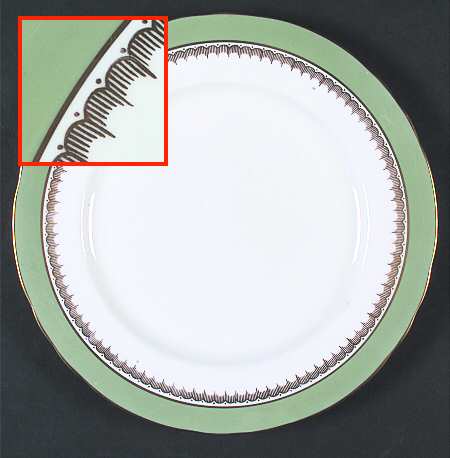 Embassy Green (Scalloped) by John  Aynsley &amp; Sons