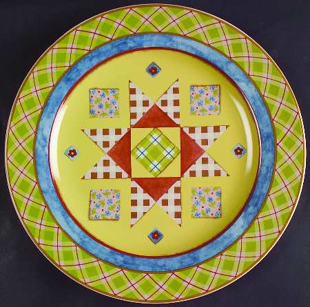 Homespun 12" Chop Plate (Round Platter)