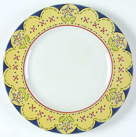 Homespun Dinner Plate