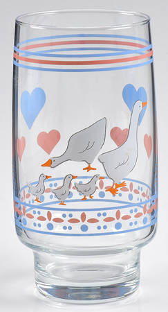 Hearts 'N Geese 14 Oz Glassware Tumbler