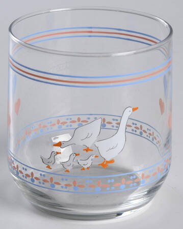 Hearts 'N Geese 9 Oz Glaassware on the Rocks