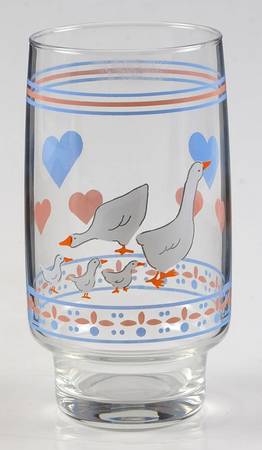 Hearts 'N Geese 12 Oz Glassware Tumbler