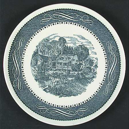 Currier &amp; Ives by Anchor Hocking
