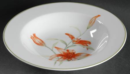 Bloom Large Rim Soup Bowl
