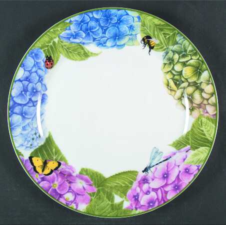 Hydrangea (3376) 12" Chop Plate (Round Platter)