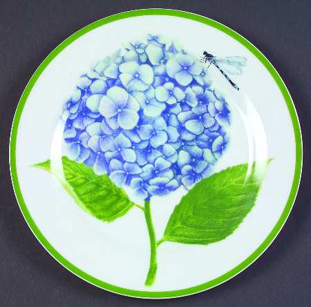 Hydrangea (3376) Salad/Dessert Plate