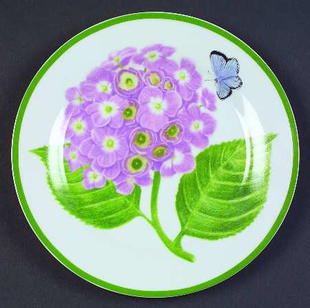 Hydrangea (3376) Salad/Dessert Plate