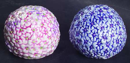 Hydrangea (3376) Sculpted Salt & Pepper Set