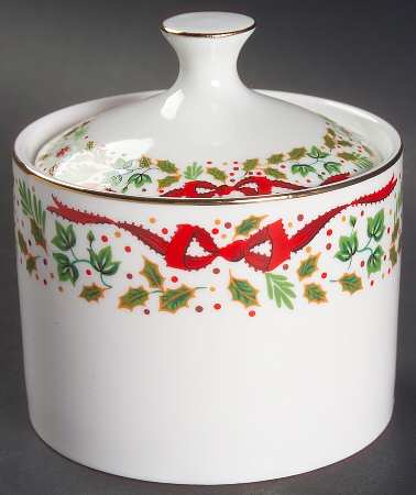 12 Days of Christmas Sugar Bowl & Lid