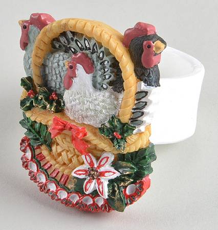 12 Days of Christmas Resin Napkin Ring