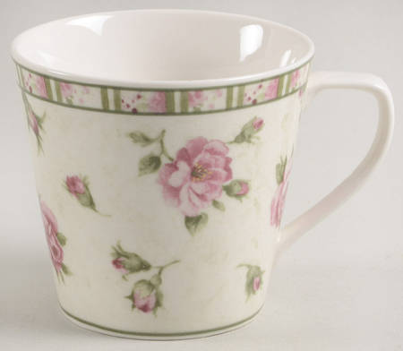 Penny's Roses Flat Cup