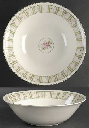 Penny's Roses 10" Round Vegetable Bowl
