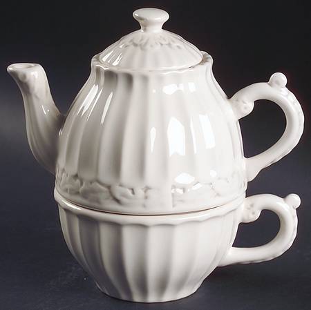 Athena (5166) Individual Teapot & Lid with Cup