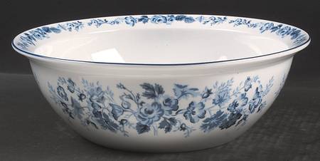 Sophia (Blue) 10" Large Salad Serving Bowl