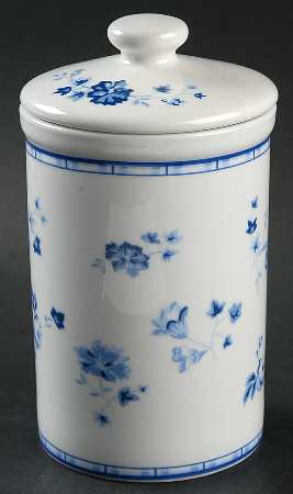 Sophia (Blue) Small Canister & Lid