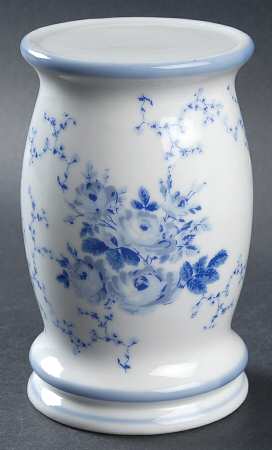 Sophia (Blue) 6" Pillar Candleholder
