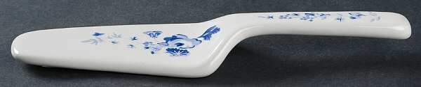 Sophia (Blue) Solid Ceramic Pie/Cake Server