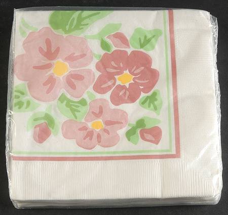 Bunny Package of Paper Beverage Napkins