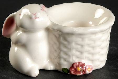 Bunny Figural Candlestick