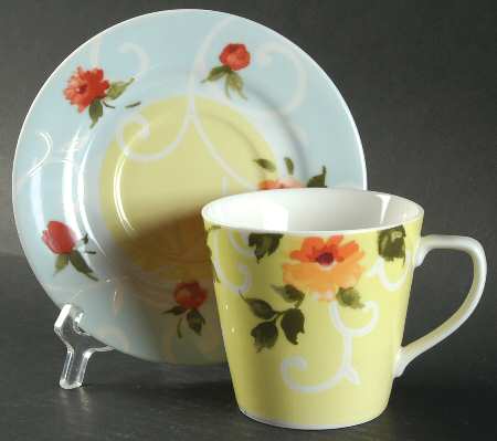 Ashbury Flat Cup & Saucer Set