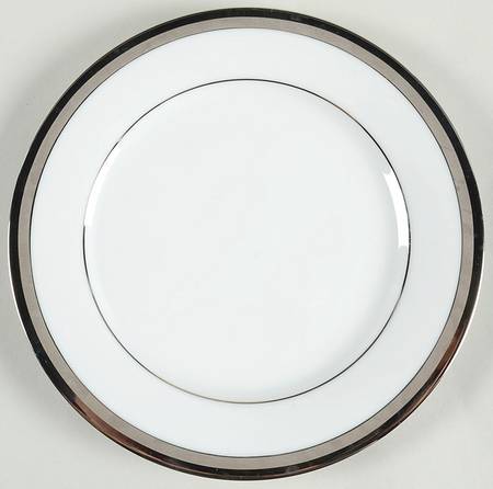State Platinum Salad Plate