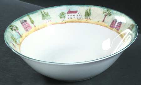 Porter's Village 10" Round Vegetable Bowl