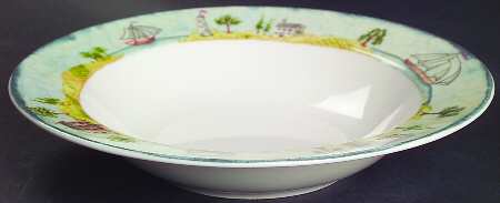 Porter's Village Large Rim Soup Bowl