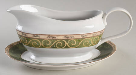 Bouquet Garni Butternut Gravy Boat & Underplate