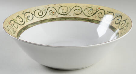 Bouquet Garni Butternut 10" Large Salad Serving Bowl