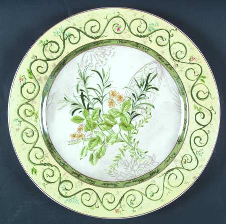 Bouquet Garni Butternut 12" Chop Plate (Round Platter)
