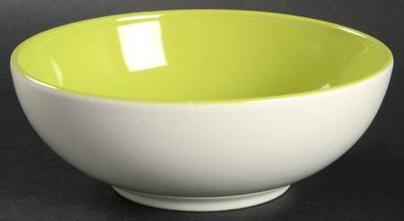 Flip Flop Apple Green Soup/Cereal Bowl