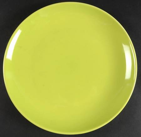 Flip Flop Apple Green Dinner Plate