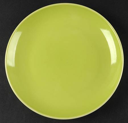 Flip Flop Apple Green Salad Plate