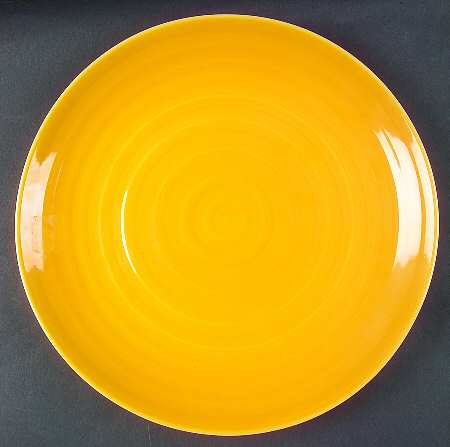 Flip Flop Butternut (Yellow) 12" Chop Plate (Round Platter)