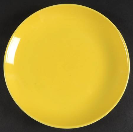 Flip Flop Butternut (Yellow) Salad Plate