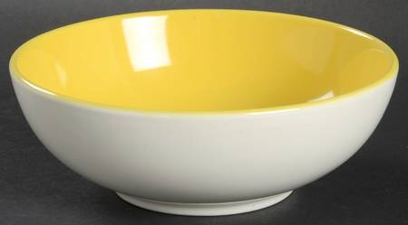 Flip Flop Butternut (Yellow) Soup/Cereal Bowl