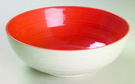 Flip Flop Coral (Orange) Soup/Cereal Bowl
