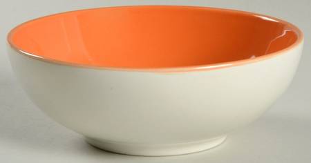 Flip Flop Coral (Orange) Soup/Cereal Bowl