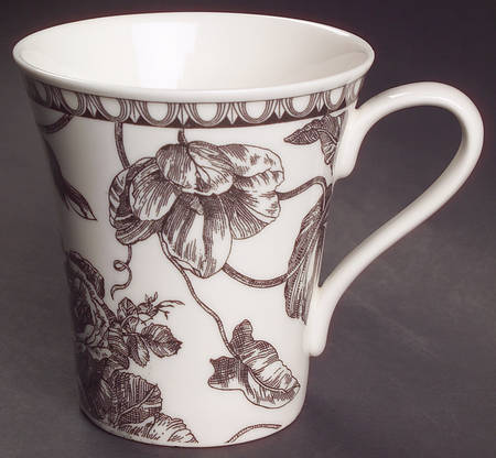 Toile Black Mug