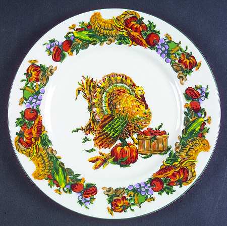 Pilgrims Harvest Salad Plate