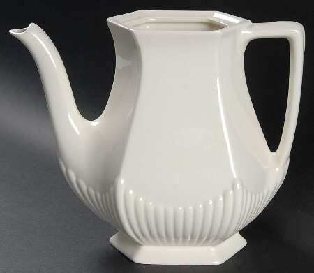 Empress (Cream) Coffee Pot No Lid