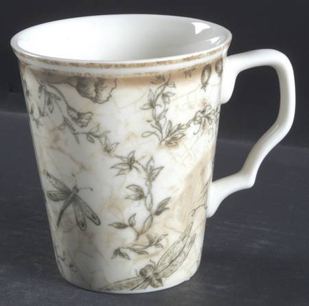 Floral Toile Mug