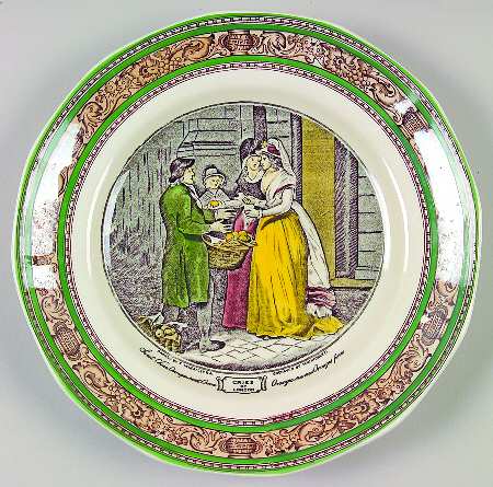 Cries of London (Multisided) Salad Plate