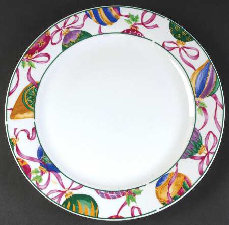 Ornaments II 12" Chop Plate (Round Platter)