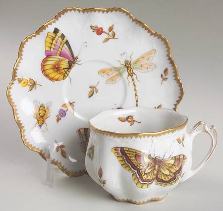 Fantasy Flat Cup & Saucer Set