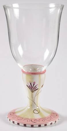 Ibiza Glassware Iced Tea with China Foot