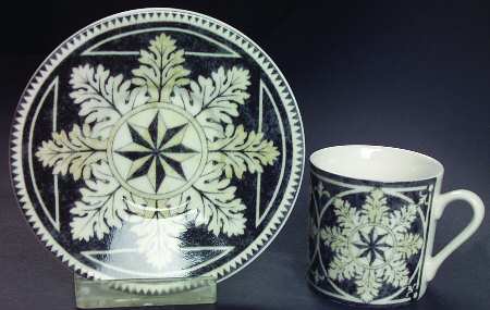 San Marco Flat Demitasse Cup & Saucer Set