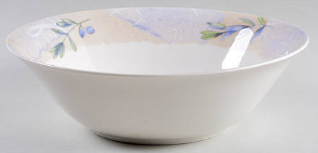 Torn Paper 10" Round Vegetable Bowl